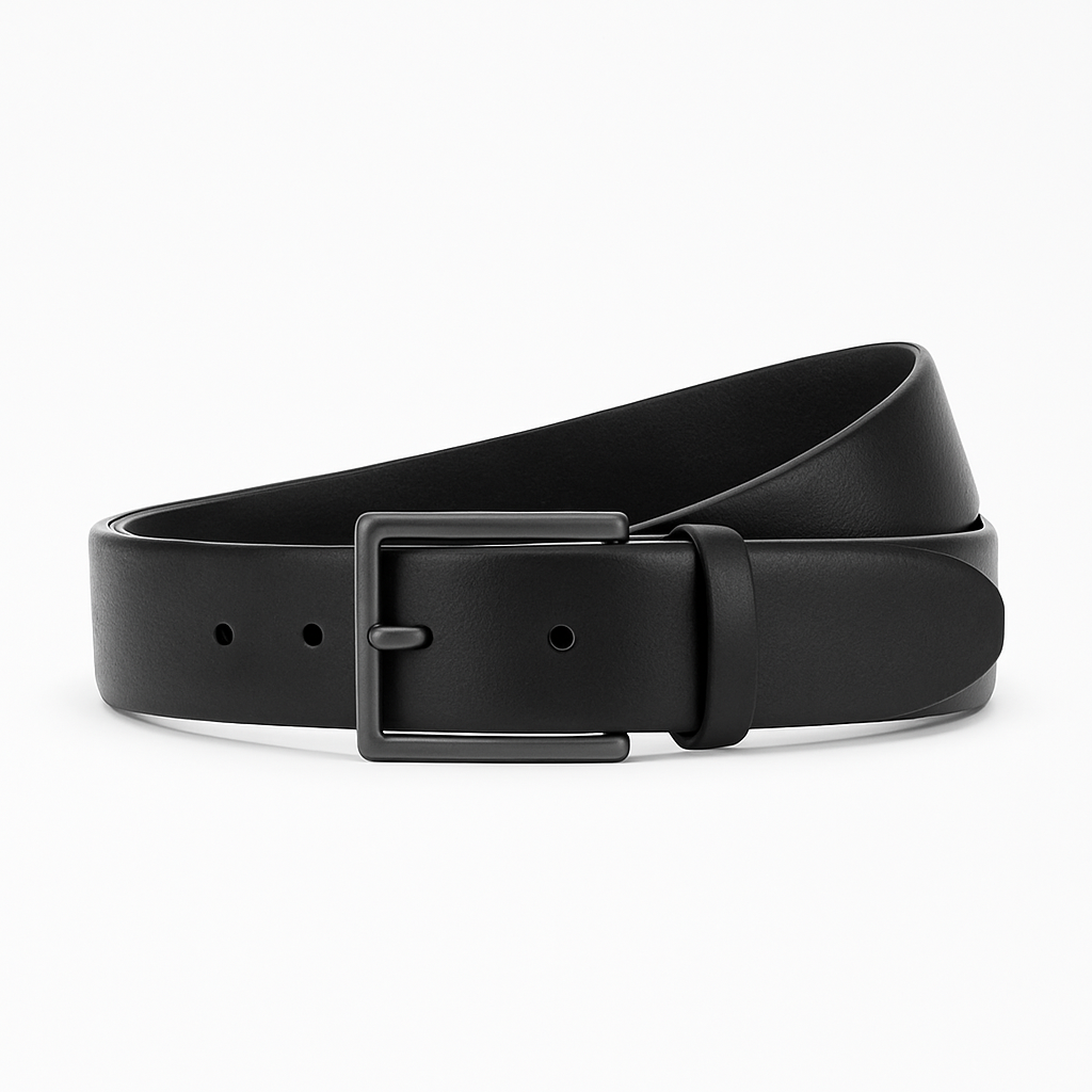 Black Leather Belt