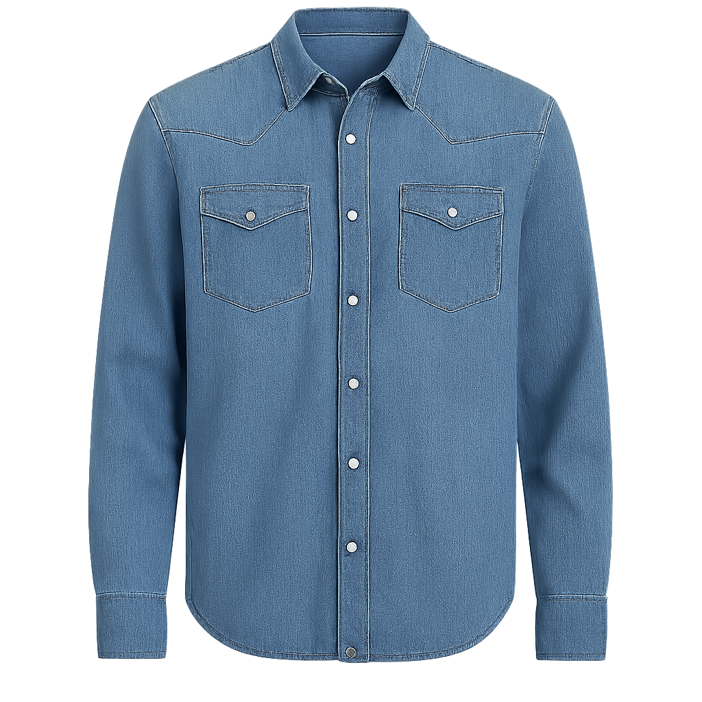 Denim Western Shirt