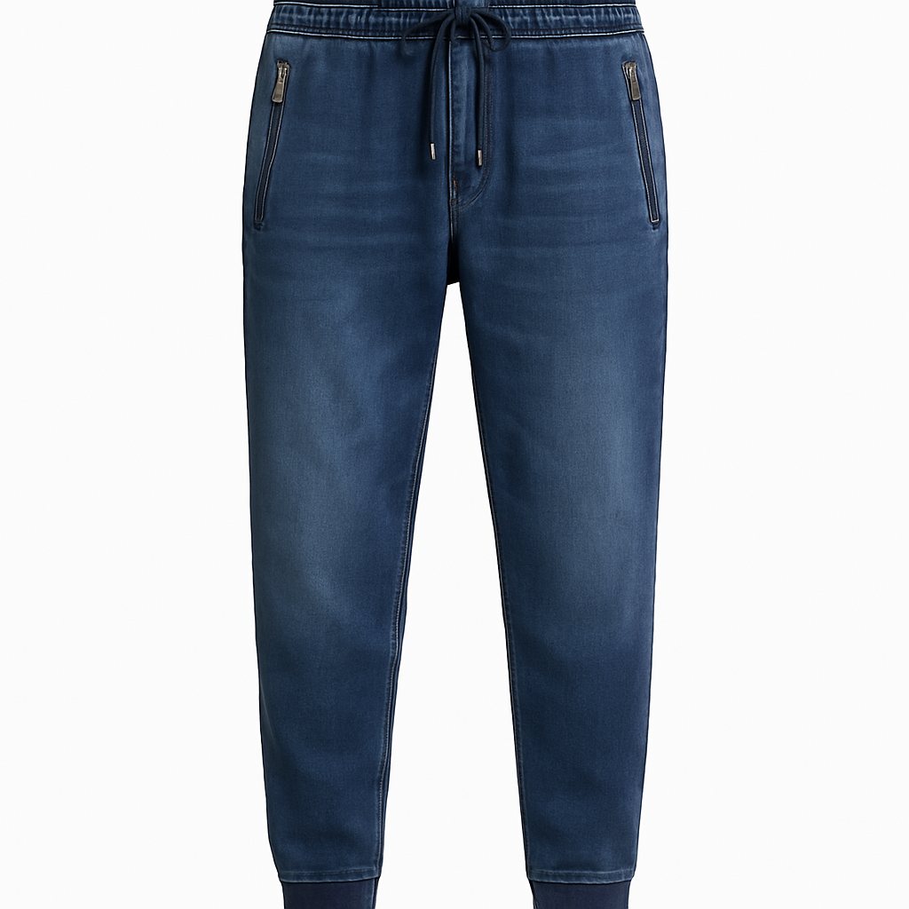 Indigo Denim Joggers