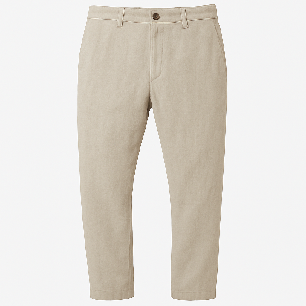Stone Linen Chinos - Harringtonx Pants